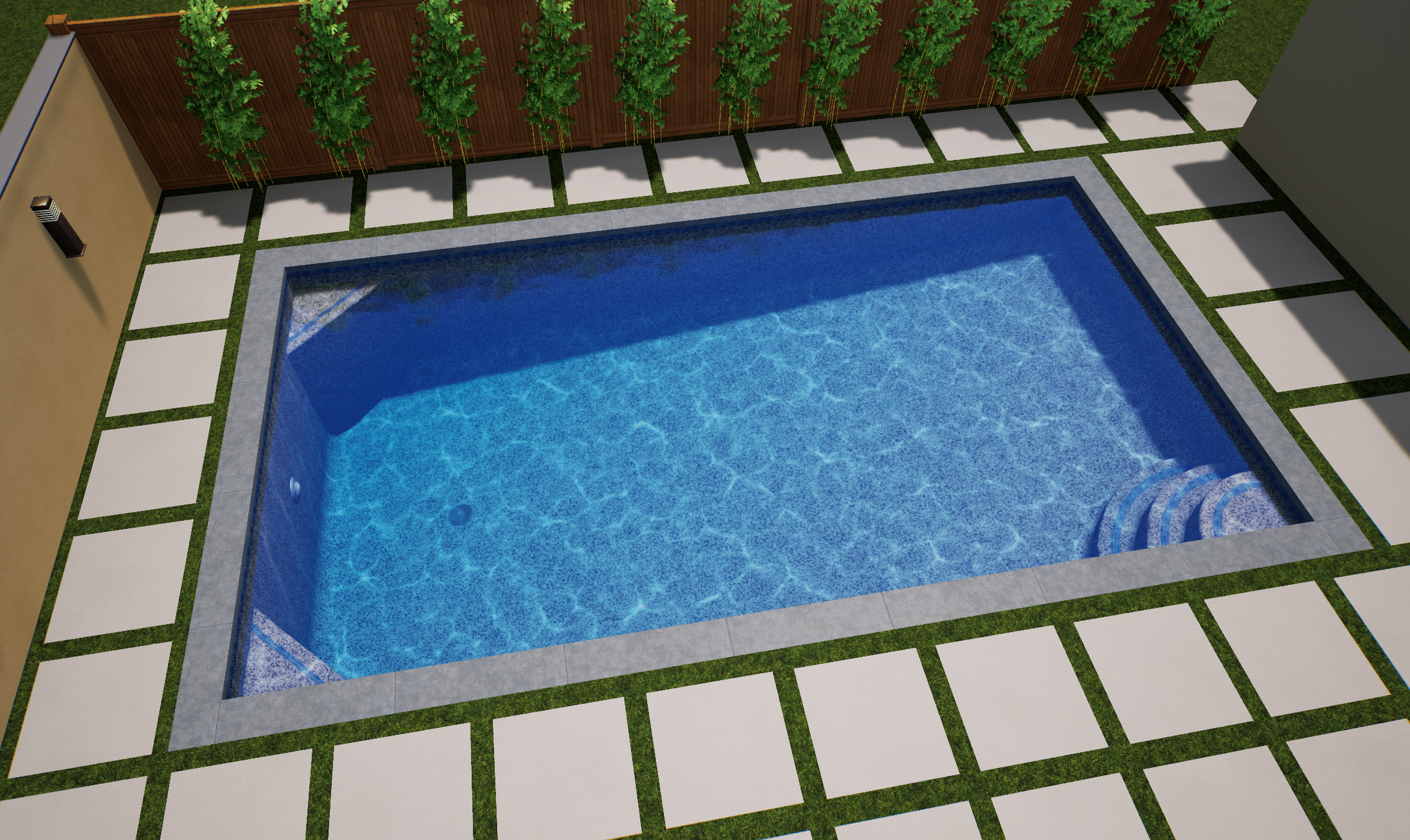 Inground Pool with Heater