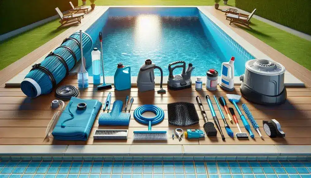 inground pool equipment