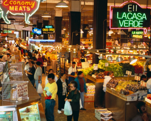 Taste Diverse Flavors at Grand Central Market Near Boyle Heights, CA